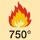 Leegikindel 750°C